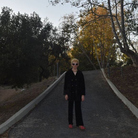 Susan Lynn Faux Fur Black Button Front Coat- L - Picture 2 of 8